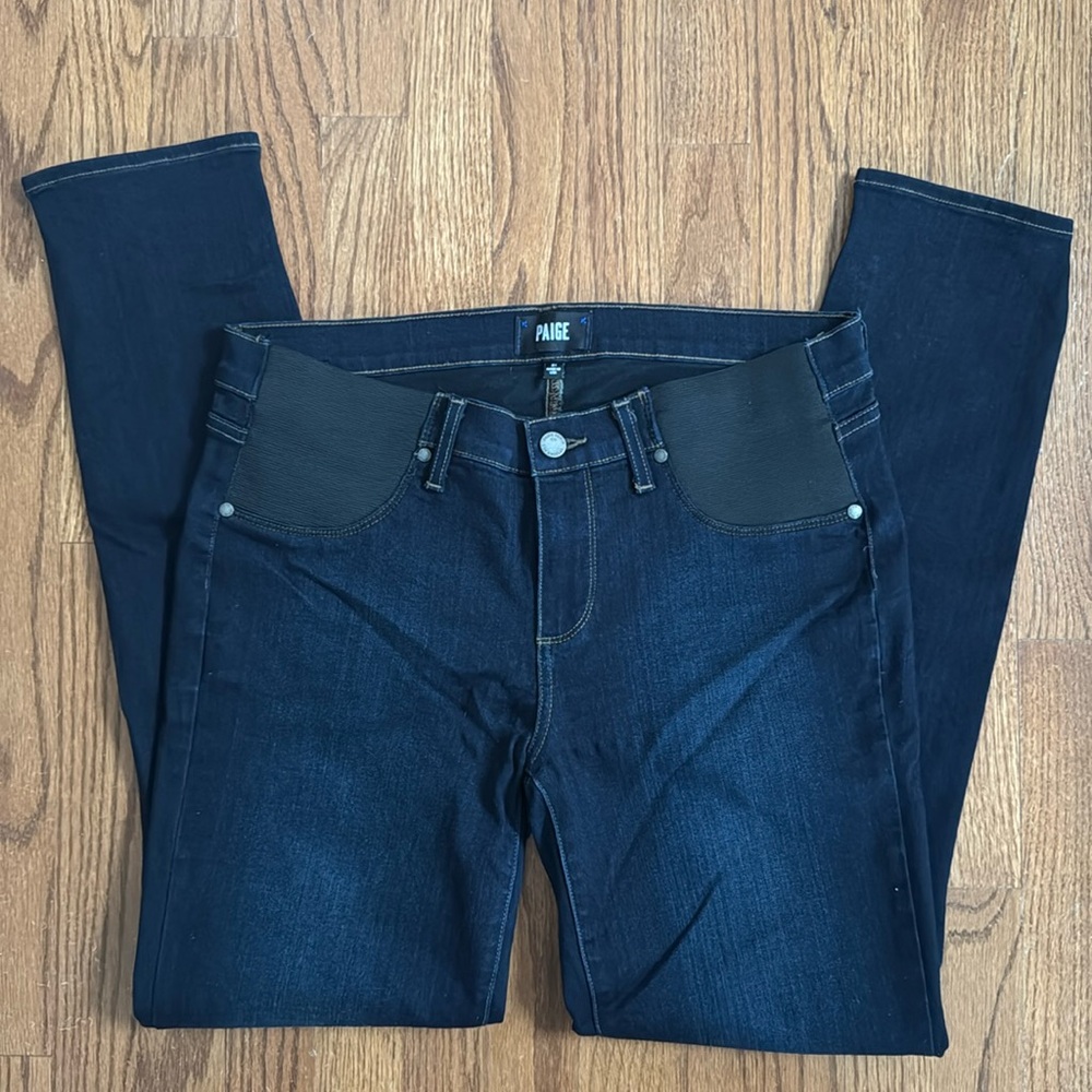 Paige Maternity Jeans Skyline Skinny Size 31